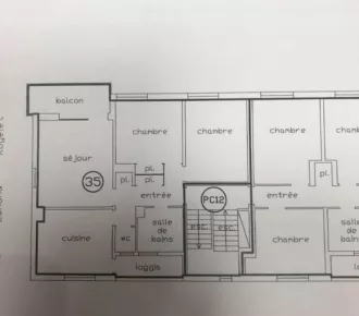 Appartement - T3 - 62m² - Buhl (68530)