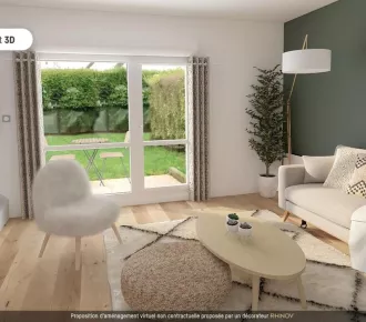 Maison - T3 - 64m² - Buironfosse (02620)