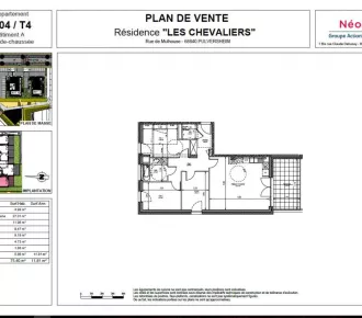 Appartement - T4 - 75m² - Pulversheim (68840)