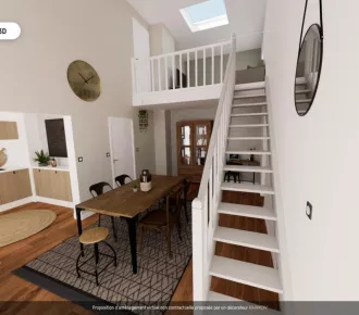Appartement - T4 - 84m² - Homblieres (02720)