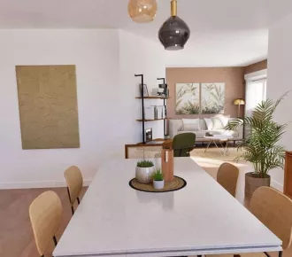 3 pièces, 68m²