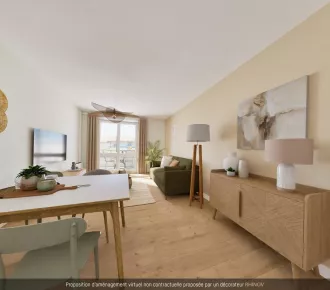 3 pièces, 65m²