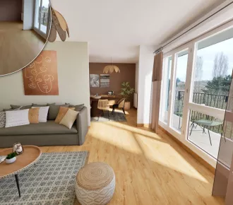 3 pièces, 66m²