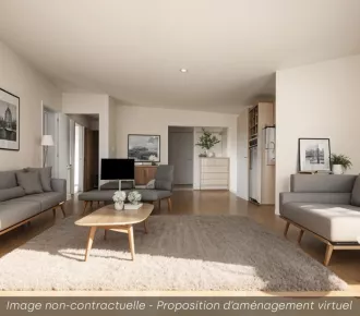 3 pièces, 66m²