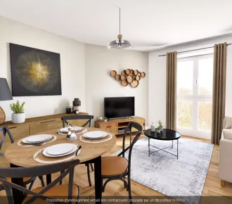 1 pièce, 55m²