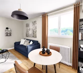1 pièce, 41m²