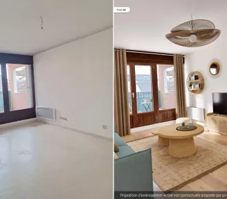 3 pièces, 63m²