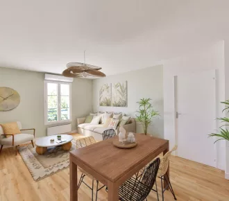 3 pièces, 73m²