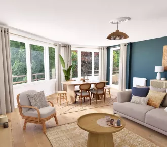 3 pièces, 75m²