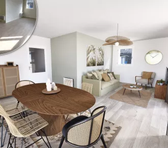 4 pièces, 90m²