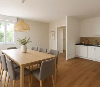 2 pièces, 51m²