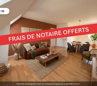 2 pièces, 56m²