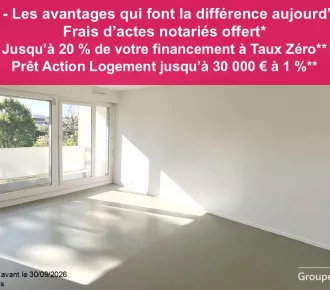 3 pièces, 65m²
