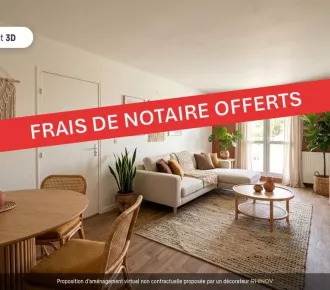 3 pièces, 72m²
