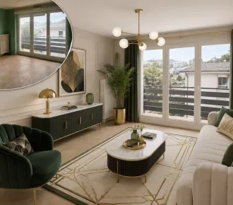 3 pièces, 65m²