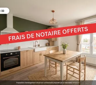 3 pièces, 85m²