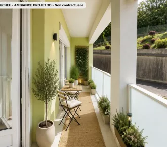 4 pièces, 80m²