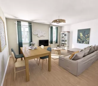4 pièces, 81m²