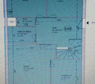 4 pièces, 83m²