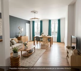 4 pièces, 92m²