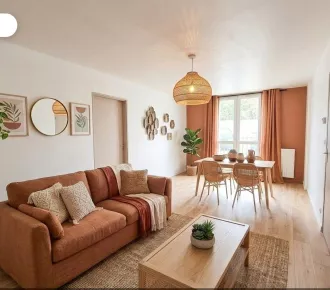 2 pièces, 55m²